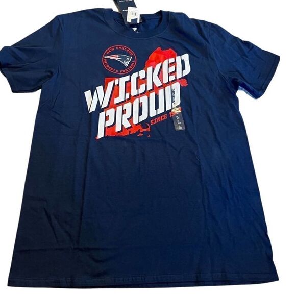 Fanatics New England Patriots Wicked Proud Tee-Size Large‎ - Picture 1 of 4